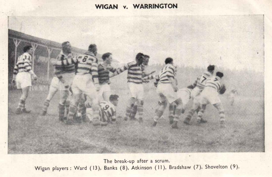 Wigan v Warrington. Wigan v Warrington.