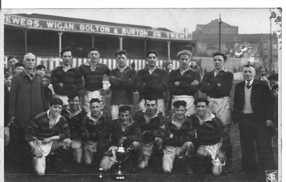Pemberton Rovers (Central Park Wigan) 1949? Pemberton Rovers (Central Park Wigan) 1949?