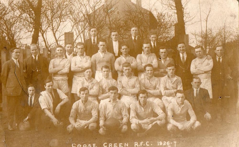 Goose Green R.F.C. team 1926-7 Goose Green R.F.C. team 1926-7