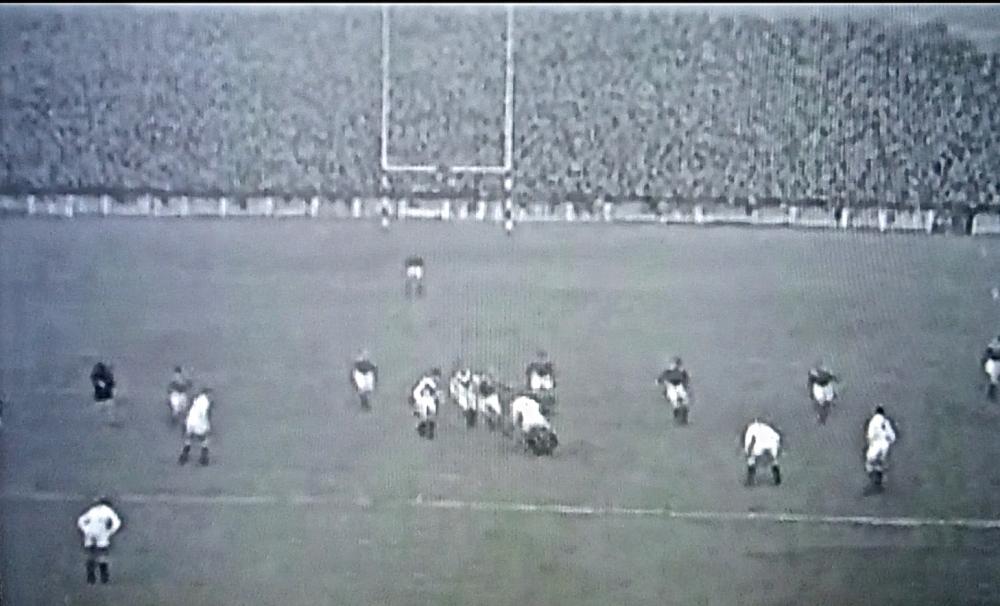 England v Wales 20th September 1947 at Central Park. England v Wales 20th September 1947 at Central Park.