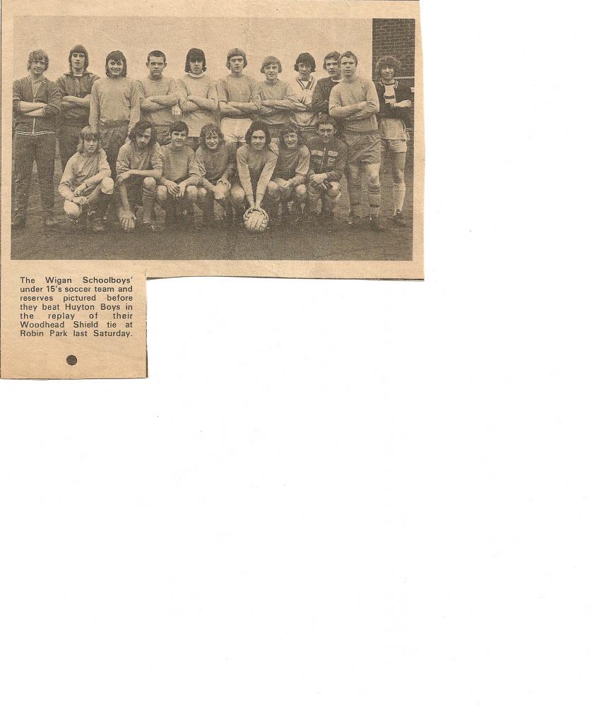 wigan boys approx 1972/3 wigan boys approx 1972/3