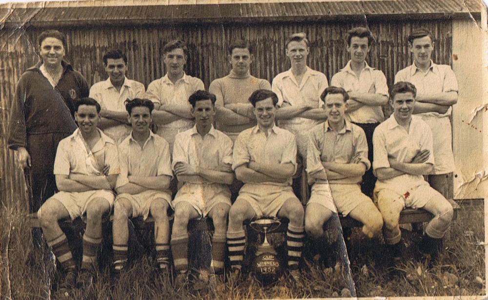 my husbands father his local football team shot::John Rourke...of trent road Norley Hall my husbands father his local football team shot::John Rourke...of trent road Norley Hall