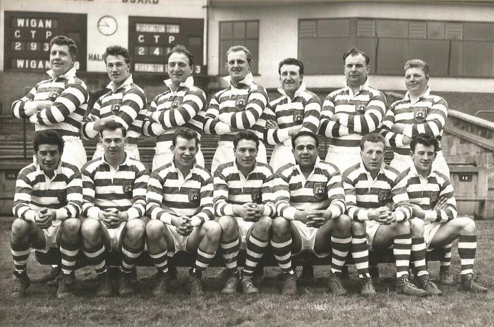 Wigan Rugby, Cup Winners 1959 against Hull Wigan Rugby, Cup Winners 1959 against Hull
