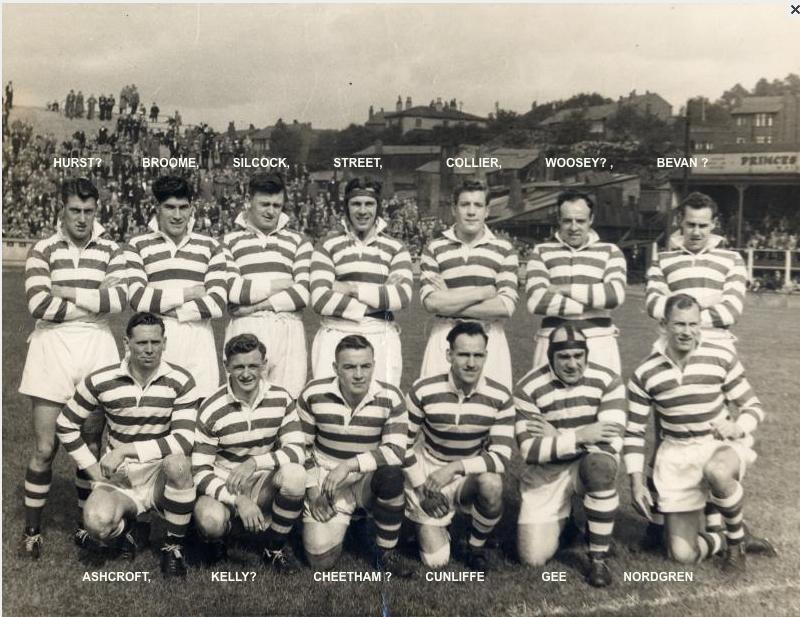 Wigan Rugby Team 1952
