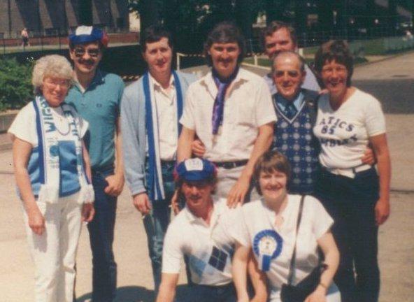 Latics fans 1985. Latics fans 1985.