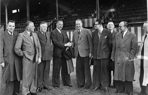 David Jack new manager of the Latics 1952