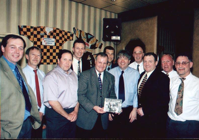 Reunion held at Scot Lane Labour Club, 2001. Reunion held at Scot Lane Labour Club, 2001.