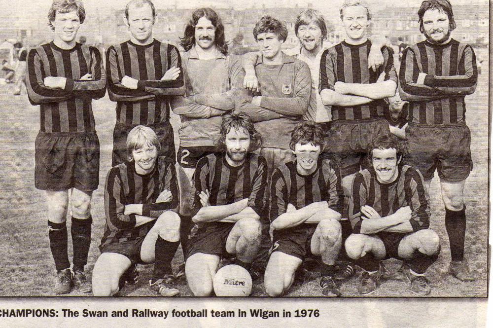 swan and railway  fc  1976