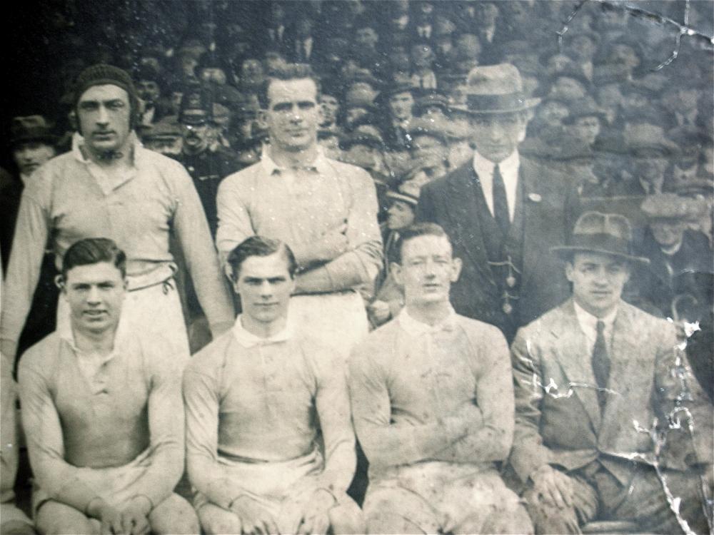 WIGAN RL 1922 CHAMPIONSHIP WINNERS, CLOSE UP 2