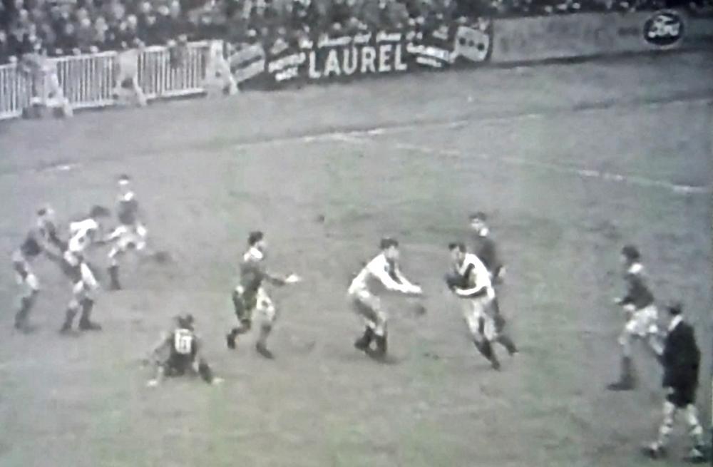 England v Wales 20th September 1947 at Central Park. England v Wales 20th September 1947 at Central Park.
