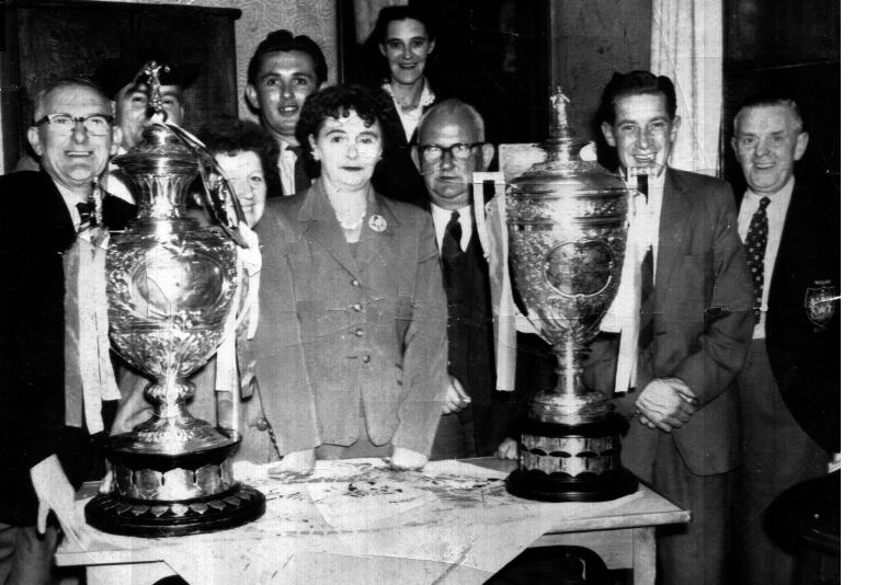 Challenge cup and Lancashire cup.