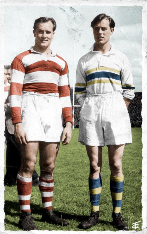Martin and Andy Ryan (colourised) Martin and Andy Ryan (colourised)