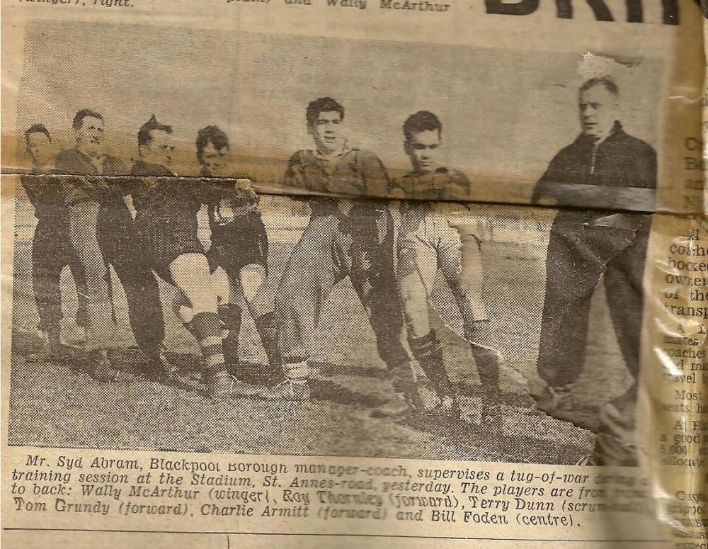 Blackpool Borough In Training. Blackpool Borough In Training.