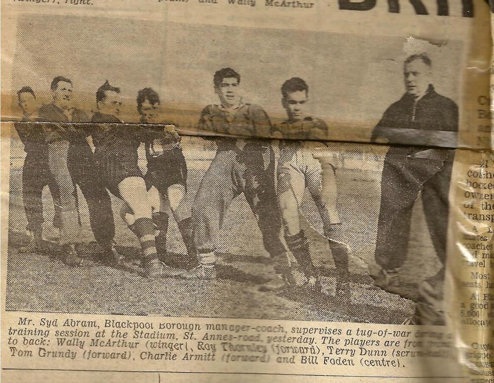 Blackpool Borough In Training.