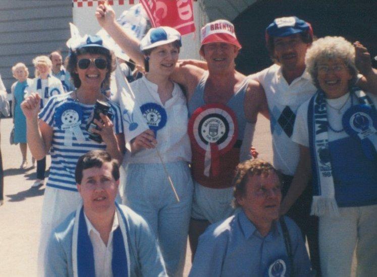 Latics fans 1985. Latics fans 1985.