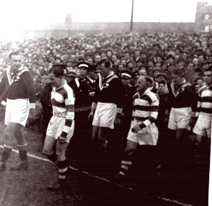 Wigan v New Zealand, October 1947.