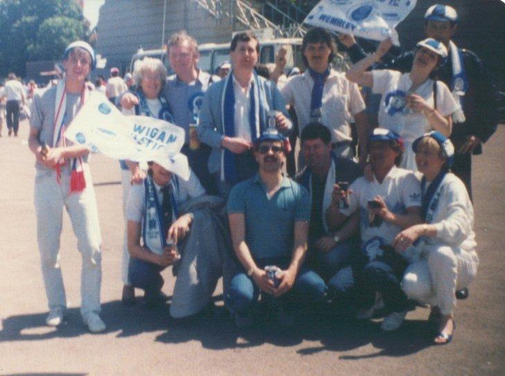 Latics fans 1985. Latics fans 1985.