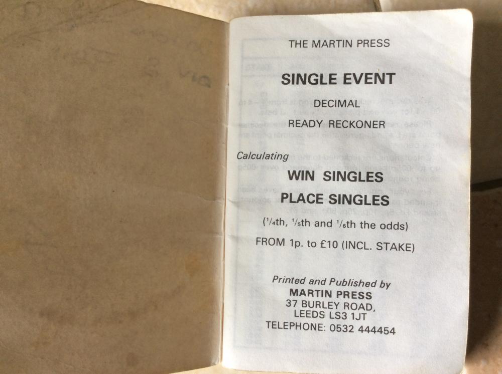Ready reckoner Ready reckoner