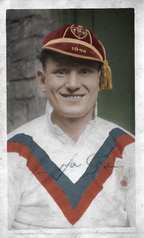 Joe Egan 1946 - colourised