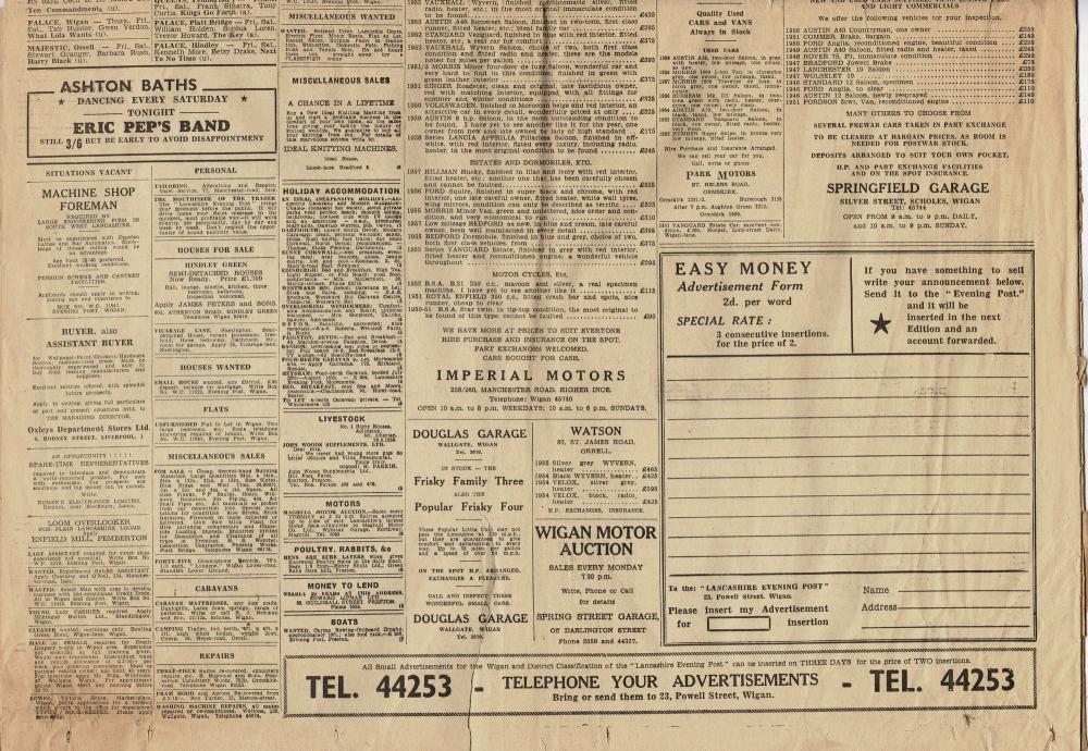 LAST FOOTBALL MARCH 14th 1959 (4) LAST FOOTBALL MARCH 14th 1959 (4)