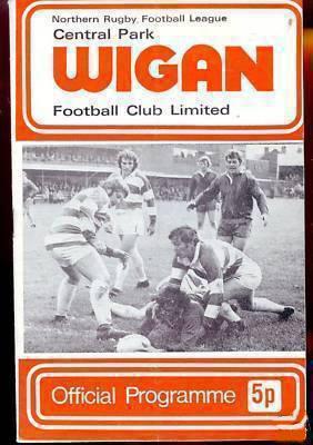 Wigan RL Programme May 1973