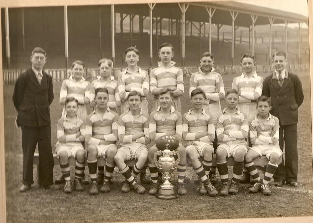 Wigan school boys arl 1938-39