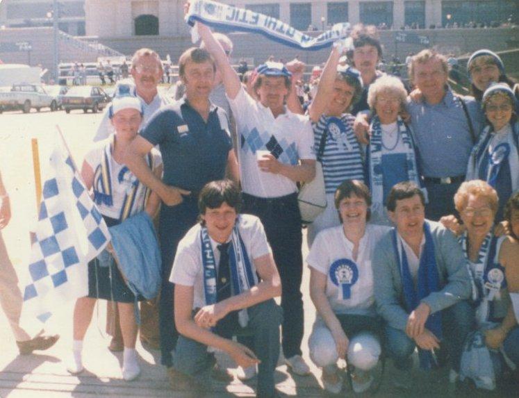 Latics fans 1985. Latics fans 1985.