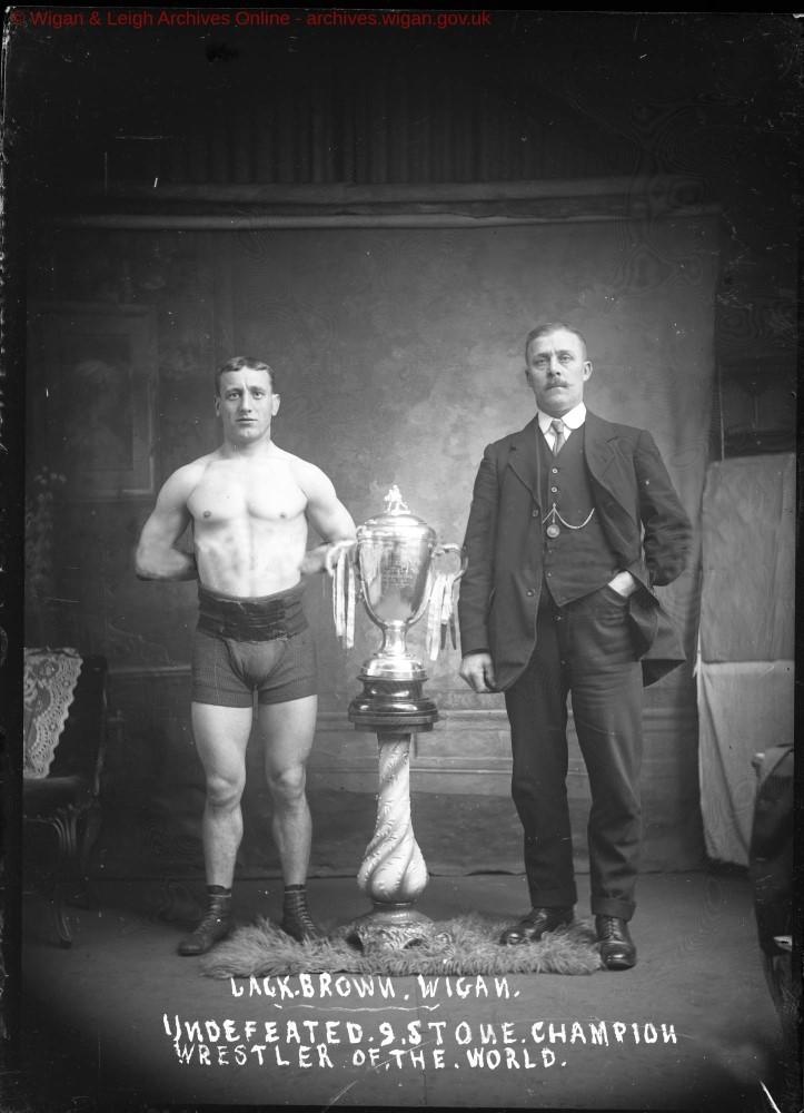 Jack Brown Wigan Wrestler Jack Brown Wigan Wrestler