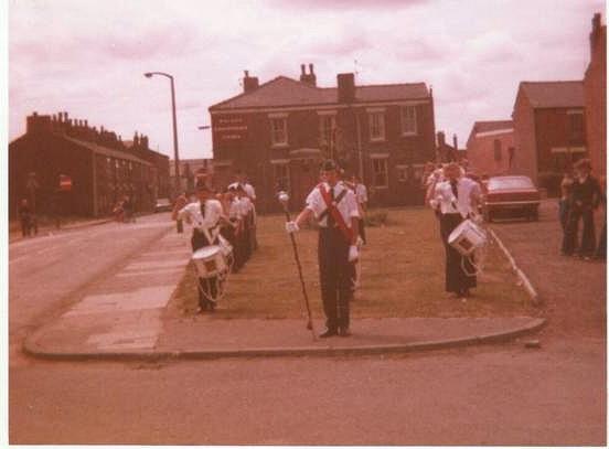 1st Wigan Boys and leaders, c1975. 1st Wigan Boys and leaders, c1975.
