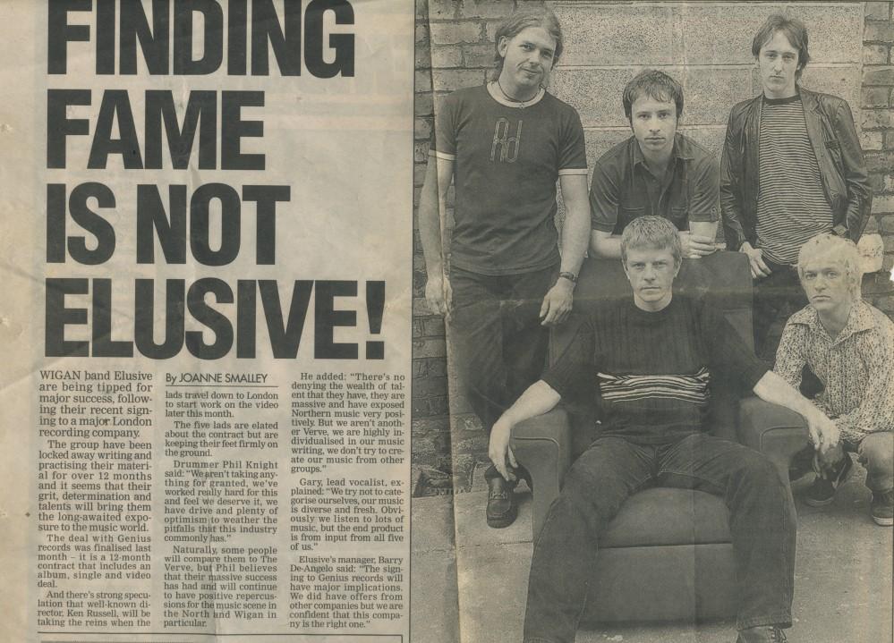 Wigan Band' Elusive'  