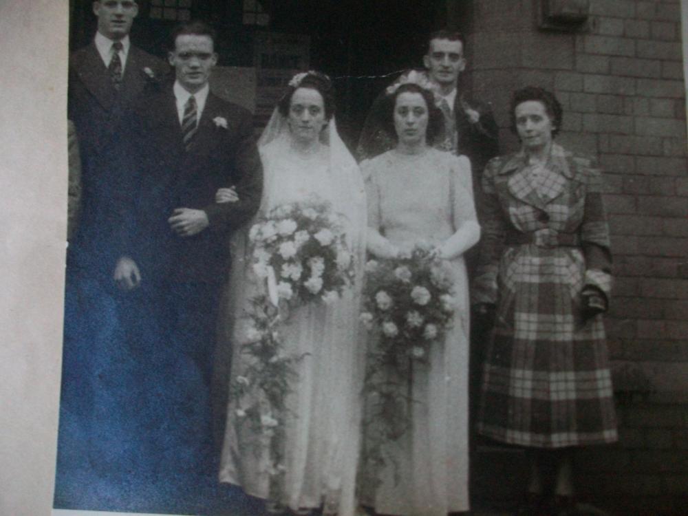 dorris acton nee pennington& jimmy actons wedding dorris acton nee pennington& jimmy actons wedding