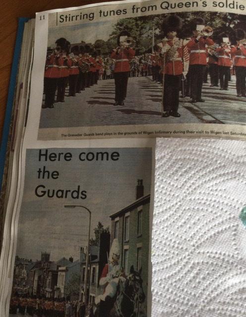 A Visit to Wigan by the band of the Grenadier Guards.