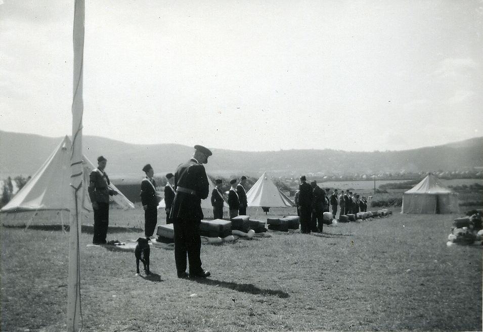 Kit inspection at Prestatyn. Kit inspection at Prestatyn.