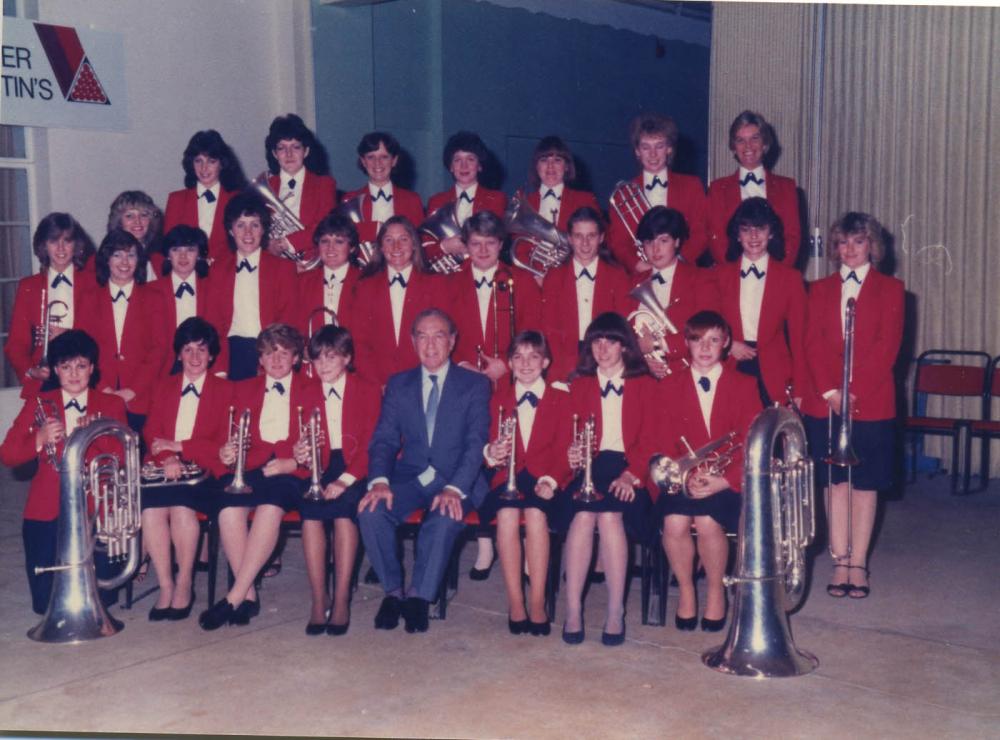Trinity Girls Band Oct 1983 Trinity Girls Band Oct 1983