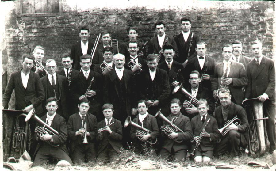 Brass Band of St Williams or St Patricks. Brass Band of St Williams or St Patricks.