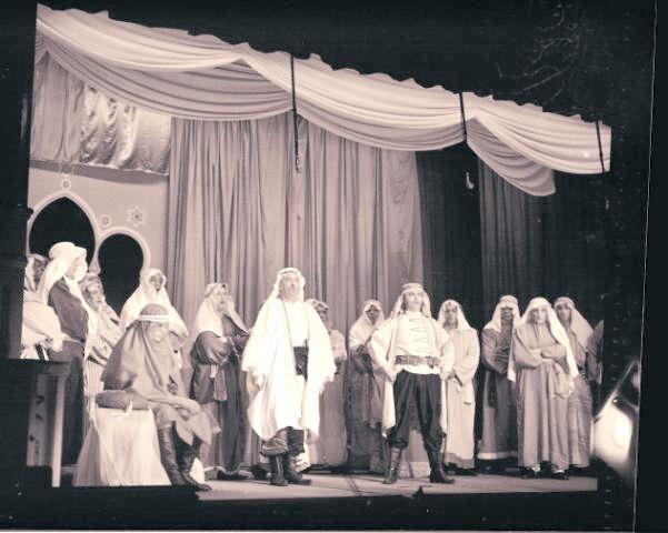 Performance of The Desert Song, 1960's. Performance of The Desert Song, 1960's.