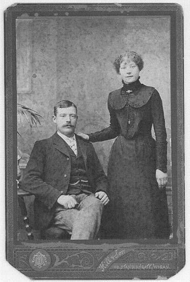 Thomas McNay and Bridget Gibson (taken between 1904-1908) Thomas McNay and Bridget Gibson (taken between 1904-1908)