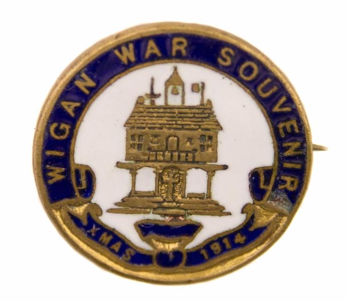 Wigan First World War Badge 1914
