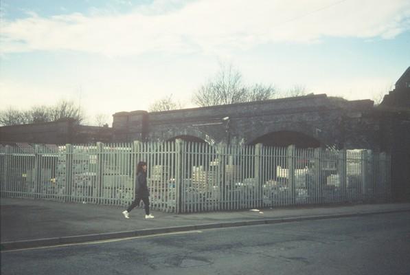 Bedford Leigh station viaduct