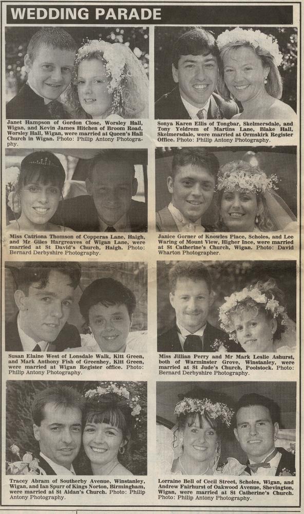 Wedding photos 1993