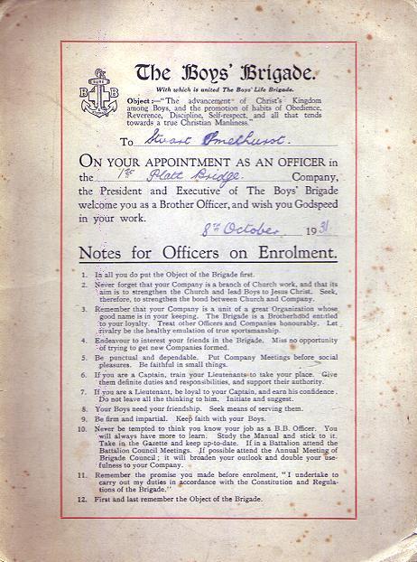 1931 Document 1st Platt Bridge Company 1931 Document 1st Platt Bridge Company
