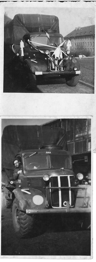 My Austin in Germany 1948.