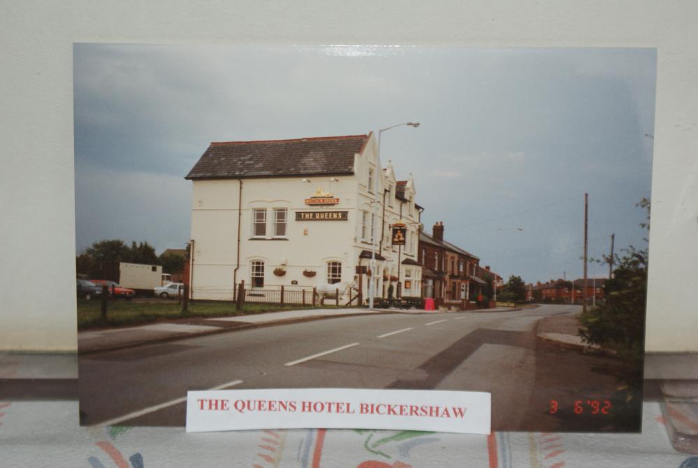 QUEENS HOTEL BICKERSHAW WEMBLEY TRIP 1948 ?