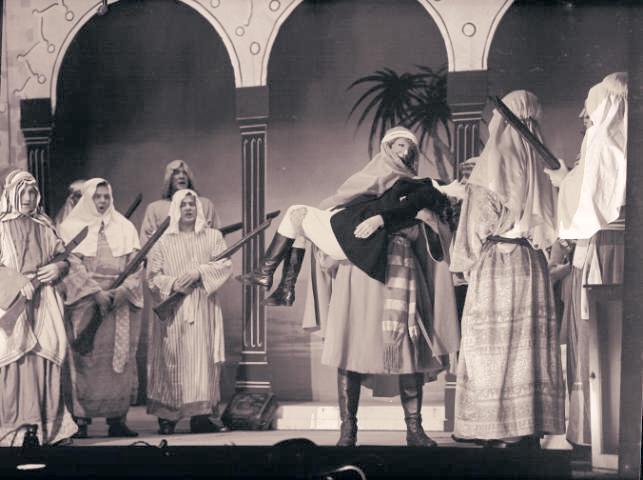 Performance of The Desert Song, 1960's. Performance of The Desert Song, 1960's.