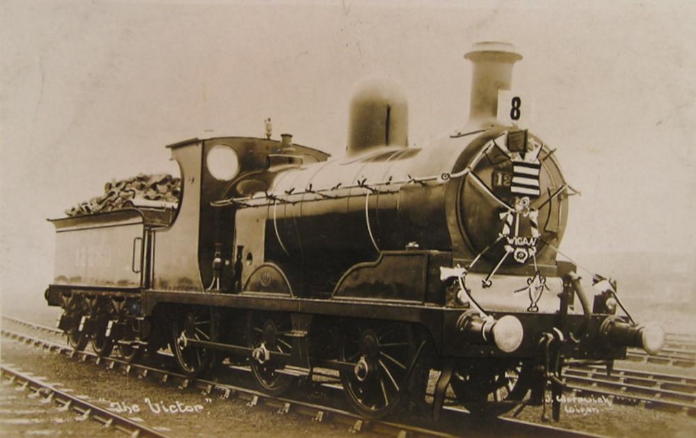 'THE VICTOR' Decorated Engine 1929? 'THE VICTOR' Decorated Engine 1929?