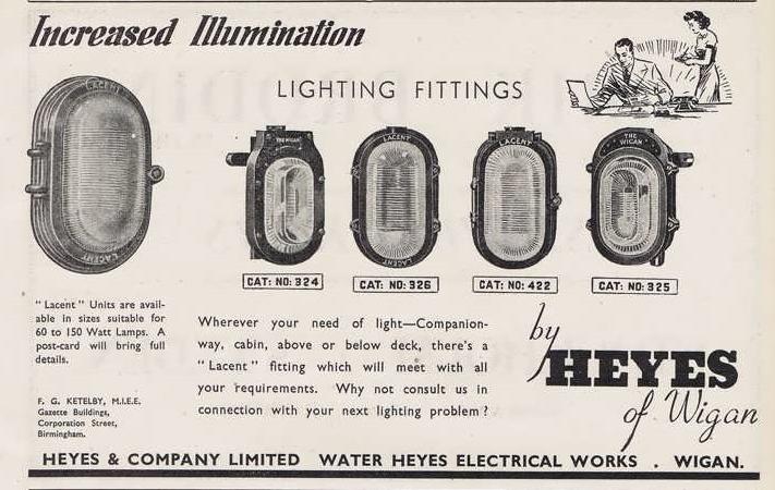 HEYES & Co Advert. 1950's