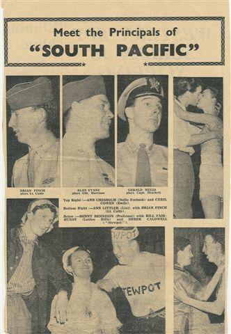 Meet the Principles of "South Pacific". Meet the Principles of "South Pacific".