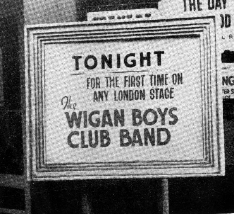 Wigan Boys Club Band poster Wigan Boys Club Band poster
