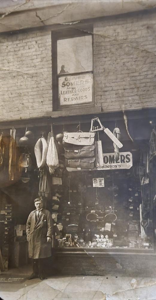 Oliver Somers Shop Mesnes St. c.1920's/1930's Oliver Somers Shop Mesnes St. c.1920's/1930's