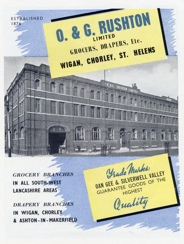 1950's advert Rushtons 1950's advert Rushtons